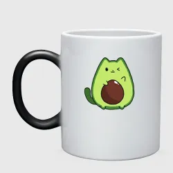 Кружка хамелеон Avo cat o подмигивает