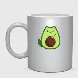 Кружка керамическая Avo cat o подмигивает