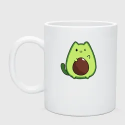 Кружка керамическая Avo cat o подмигивает