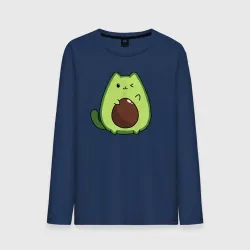 Мужской лонгслив хлопок Avo cat o подмигивает