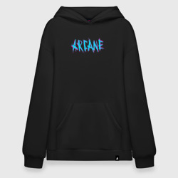 Худи SuperOversize хлопок Arcane league of Legends neon logo