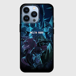 Чехол для iPhone 13 Pro Deltarune art башня