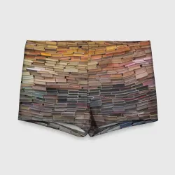Детские купальные плавки 3D Книжные кирпичики знаний