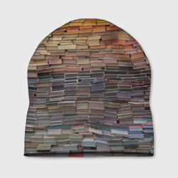 Шапка 3D Книжные кирпичики знаний