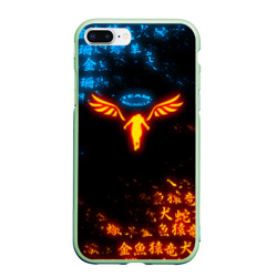 Чехол для iPhone 7Plus/8 Plus матовый Огненный walhalla team Tokyo Revengers