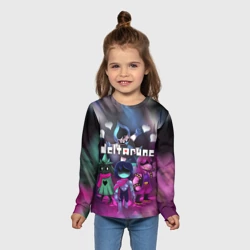 Детский лонгслив 3D Deltarune Герои в бой! - фото 2