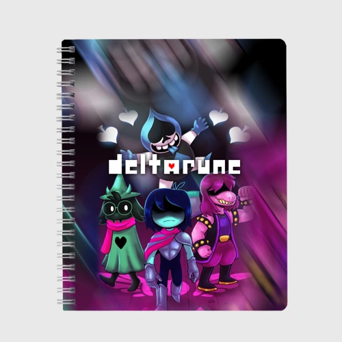 Тетрадь Deltarune Герои в бой!