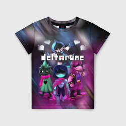 Детская футболка 3D Deltarune Герои в бой!