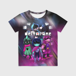 Детская футболка 3D Deltarune Герои в бой!