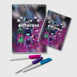 Блокнот Deltarune Герои в бой!