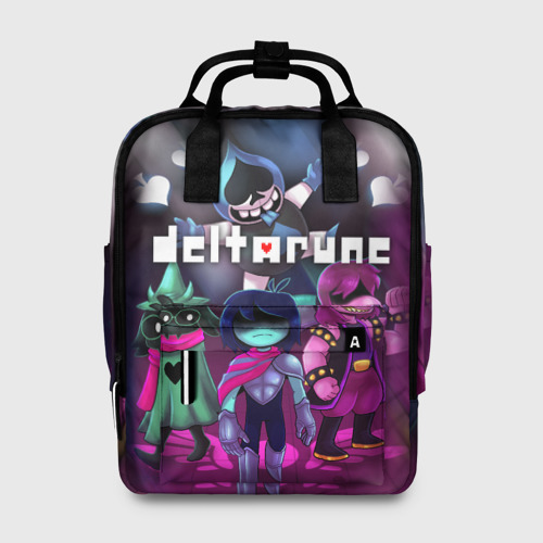 Женский рюкзак 3D Deltarune Герои в бой!