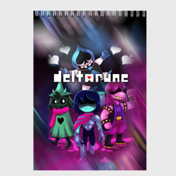 Скетчбук Deltarune Герои в бой!