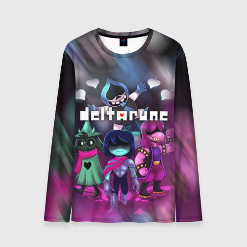 Мужской лонгслив 3D Deltarune Герои в бой!, цвет 3D печать