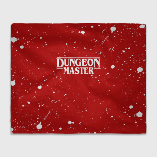 Плед 3D Dungeon master blood Гачимучи красный, цвет 3D (велсофт)