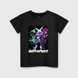 Детская футболка хлопок Deltarune Heroes Attack!