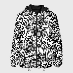Мужская куртка 3D Стиль QR код