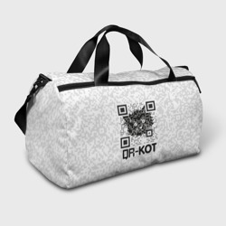 Сумка спортивная 3D QR код котик