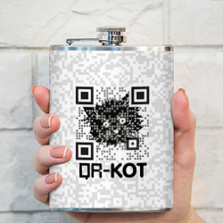 Фляга QR код котик - фото 2