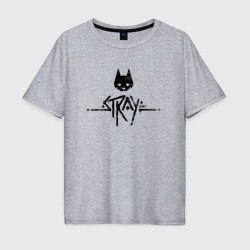 Мужская футболка хлопок Oversize Logo Stray game