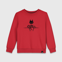 Детский свитшот хлопок Logo Stray game