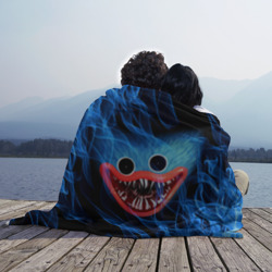 Плед 3D Poppy Playtime Хаги Ваги в огне - фото 2