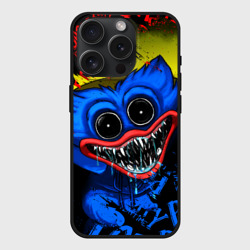 Чехол силиконовый для Apple iPhone 15 Pro матовый Poppy Playtime Хаги Ваги, Я поймаю тебя!