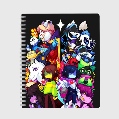Тетрадь Deltarune Undertale