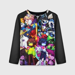 Детский лонгслив 3D Deltarune Undertale