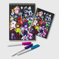 Блокнот Deltarune Undertale