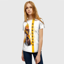 Женская футболка 3D Даркнесс - Konosuba - фото 2