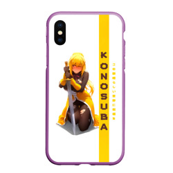 Чехол для iPhone XS Max матовый Даркнесс - Konosuba