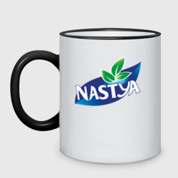 Кружка двухцветная Nestea Настя