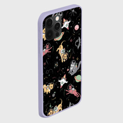 Чехол для iPhone 12 Pro Космические коты - фото 2