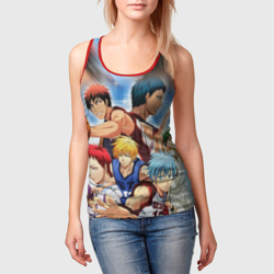 Женская майка 3D Kuroko basketball команда - фото 2