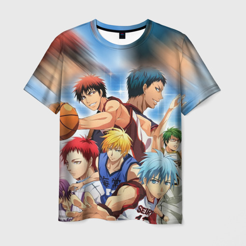 Мужская футболка 3D Kuroko basketball команда