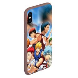 Чехол для iPhone XS Max матовый Kuroko basketball команда - фото 2