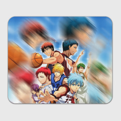 Прямоугольный коврик для мышки Kuroko basketball команда