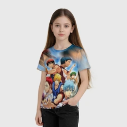 Детская футболка 3D Kuroko basketball команда - фото 2