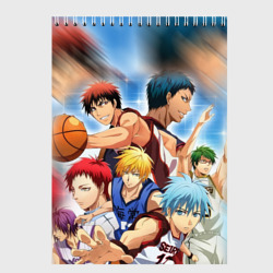 Скетчбук Kuroko basketball команда