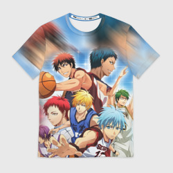 Мужская футболка 3D Kuroko basketball команда