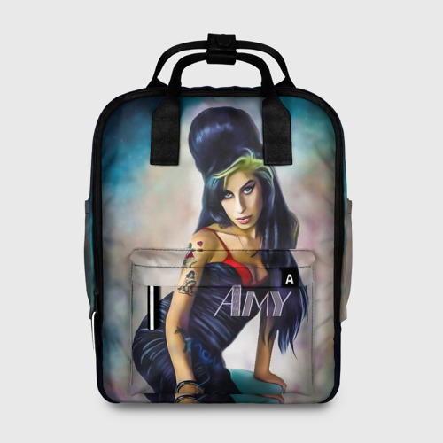Женский рюкзак 3D Amy Jade Winehouse
