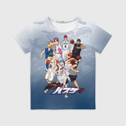 Детская футболка 3D Kuroko no Basket Баскетбол Куроко