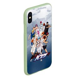 Чехол для iPhone XS Max матовый Kuroko no Basket Баскетбол Куроко - фото 2