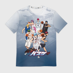 Мужская футболка 3D Kuroko no Basket Баскетбол Куроко