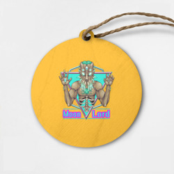 Деревянная игрушка круг Moon lord