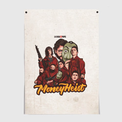 Постер Money Heist art