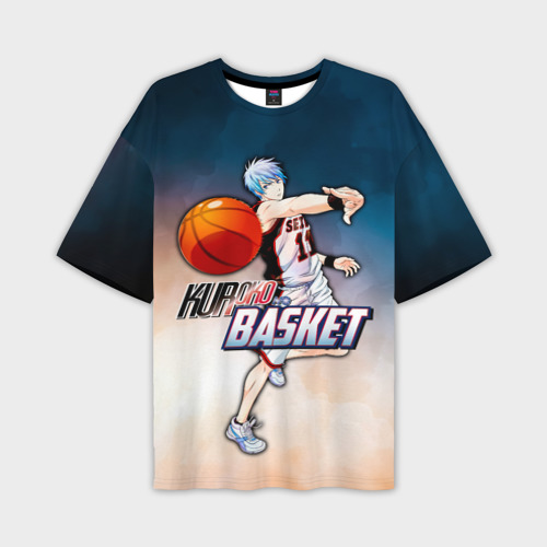 Мужская футболка oversize 3D Kuroko no Basket Kuroko Tetsuya, цвет 3D печать