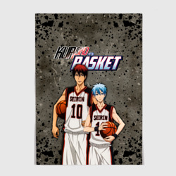 Постер Kuroko no Basket, Kagami Taiga Kuroko Tetsuya