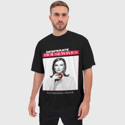 Мужская футболка oversize 3D Desperate Housewives Marcia Cross - фото 2