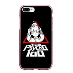 Чехол для iPhone 7Plus/8 Plus матовый Mob Psycho 100 Кагеяма и Ямочки